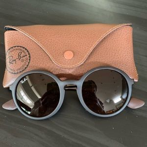 Women’s Ray-Ban RB4222 Round Brown Tortoise Sun